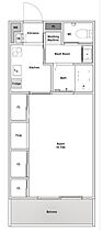 ＨＡＮＡＴＥＮ　ＥＡＳＴ 202 ｜ 大阪府大阪市鶴見区放出東1丁目28-5（賃貸マンション1K・2階・28.15㎡） その2