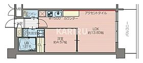 プレジオ今福鶴見 705 ｜ 大阪府大阪市鶴見区鶴見4丁目11-30（賃貸マンション1LDK・7階・40.32㎡） その2