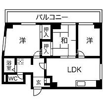 メディカル堂ヶ芝 401 ｜ 大阪府大阪市天王寺区堂ケ芝1丁目11-10（賃貸マンション3LDK・4階・76.00㎡） その2