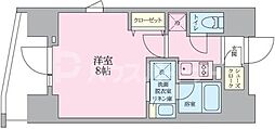 ルネサンスコート本蓮沼 1Kの間取図画像