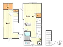 MK東武練馬 1LDKの間取図画像