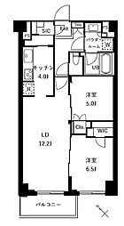 ザ・ケンジントン・レジデンスときわ台 2LDKの間取図画像