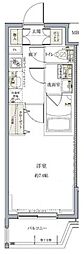 CREVISTA板橋ときわ台 1Kの間取図画像