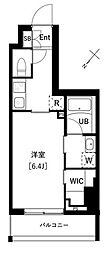 ARKMARK上池袋 1Kの間取図画像