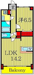 BRILLIANTTODAY 1LDKの間取図画像