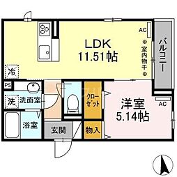 Blancheneige A棟 2階/-