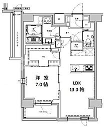 Ｓ−ＲＥＳＩＤＥＮＣＥ板橋大山 10階1LDKの間取り