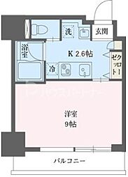 間取図画像 1K