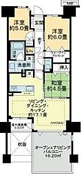 ヴェレーナシティパレ・ド・プラージュ 3LDKの間取図画像