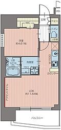 プレジオ池袋NORTH 1LDKの間取図画像