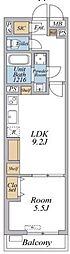 リブリ・西台 1LDKの間取図画像