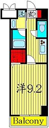 ウィステリア上池袋 1Kの間取図画像