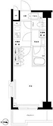 ルーブル西高島平 1Kの間取図画像
