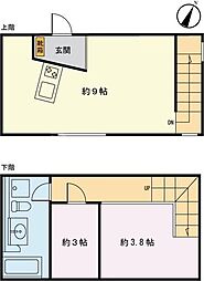 FIELD・B・GALLERY 2DKの間取図画像