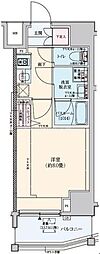 ロアール赤羽 1Kの間取図画像