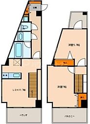 アーバンレックス西新井2 2LDKの間取図画像