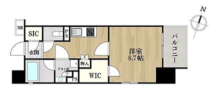 1K 間取り