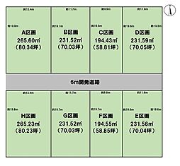 物件画像 BirdGarden大垣市昼飯町第2　全8区画