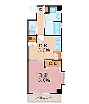 大通り秀栄マンション 601 ｜ 栃木県宇都宮市大通り２丁目1-15（賃貸マンション1DK・6階・38.14㎡） その2