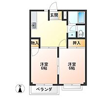 ストーンズプラザC 201 ｜ 栃木県宇都宮市御幸ケ原町10-1（賃貸アパート2K・2階・39.74㎡） その2