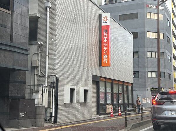 【銀行】西日本シティ銀行赤坂門支店まで412ｍ