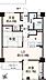 間取り：3LDK、価格1760万円、専有面積72.24m2、バルコニー面積4.73m2 