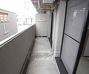 広々したバルコニー。