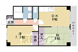 S.T.Mon 2LDKの間取図画像