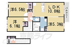 テラパークス 3LDKの間取図画像