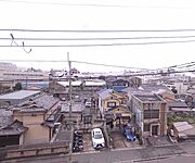 お部屋からの室外風景。