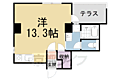 修学院テラス1階7.3万円