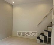 壁紙の色が違うのがオシャレです