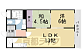 アサワハイツ2階6.2万円
