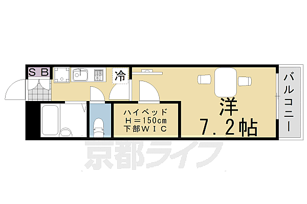 レオパレスＵｒｂａｎ桂坂 301｜京都府京都市西京区樫原秤谷町(賃貸アパート1K・3階・20.81㎡)の写真 その2