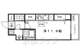 京都府京都市下京区御影堂町（賃貸マンション1R・7階・29.65㎡） その2