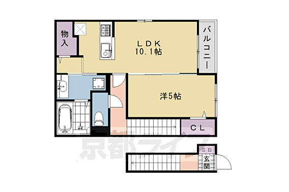 セゾン・Terre_間取り_0