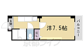 京都府京都市右京区西院西三蔵町（賃貸マンション1K・2階・21.80㎡） その2