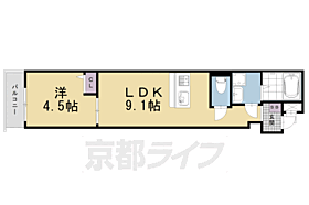 京都府京都市下京区橘町（賃貸マンション1LDK・2階・30.10㎡） その2