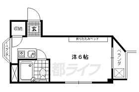 京都府京都市右京区西院西淳和院町（賃貸マンション1R・3階・13.00㎡） その2