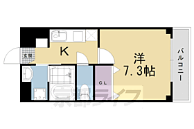 京都府京都市右京区梅津開キ町（賃貸マンション1K・2階・25.44㎡） その2