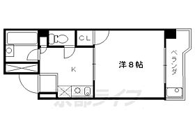 サンモールスクエア 401 ｜ 京都府京都市西京区上桂宮ノ後町（賃貸マンション1K・4階・25.00㎡） その2