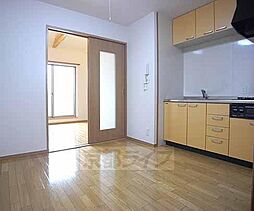 阪急京都本線 桂駅 徒歩21分の賃貸アパート 2階1SDKのリビング/ダイニング