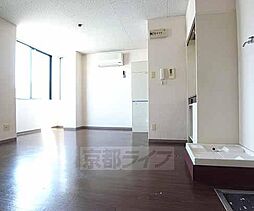 京阪本線 藤森駅 徒歩6分の賃貸マンション 3階ワンルームのリビング/ダイニング