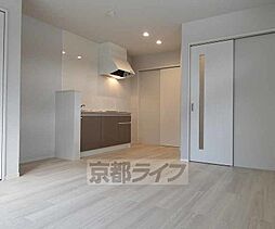 京阪本線 龍谷大前深草駅 徒歩5分の賃貸アパート 1階ワンルームのリビング/ダイニング