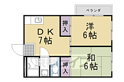 アーバンライフ大塚 1階2DKの間取り