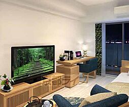 ソルテラス京都ＪＵＪＯ薫 802 8階1Kのリビング/ダイニング