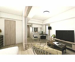 プレサンス十条凛華 7階1LDKのリビング/ダイニング