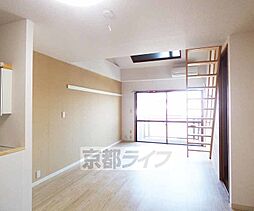 京福電気鉄道北野線 北野白梅町駅 徒歩17分の賃貸マンション 3階ワンルームのリビング/ダイニング