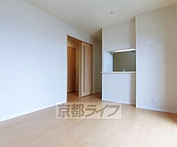 JR東海道・山陽本線 長岡京駅 3.6kmの賃貸マンション 3階2LDKのリビング/ダイニング