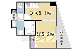 間取図画像 1DK